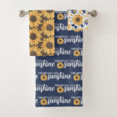 Je in de Sunshine Towel set verpakken Bad Handdoek (Insitu)