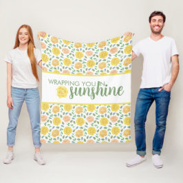Je in een zonnebrandmiddel pakken fleece deken