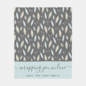 Je in Love Fleece Blanket (Voorkant)