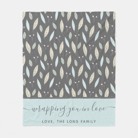 Je in Love Fleece Blanket (Voorkant)