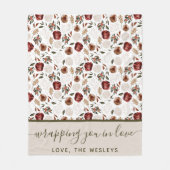 Je in Love Fleece Blanket (Voorkant)