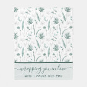Je in Love Fleece Blanket Deken (Voorkant)