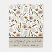 Je in Love Fleece Blanket Deken (Voorkant)