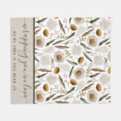 Je in Love Fleece Blanket Deken (Voorkant (Horizontaal))