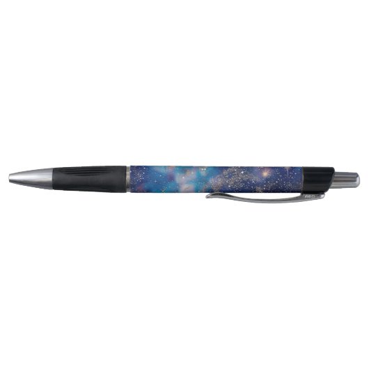 Je Initialen Monogram Blue Galaxy Pen (Bodem)