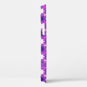 Je initialen op het herhalingspatroon van sterren, Case-Mate iPhone case (Achterkant / Rechts)