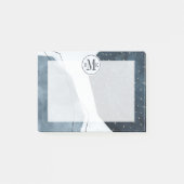 Je Initialen toevoegen | Aangrenzende afbraak Post-it® Notes (Voorkant)