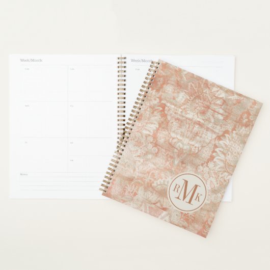 Je Initialen toevoegen | Garnet Weft Planner (Display)