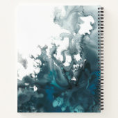 Je Initialen toevoegen | Indigo Tempest Notitieboek (Achterkant)