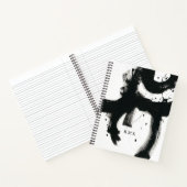 Je Initialen toevoegen | Onyx Gesture Notitieboek (Binnen)