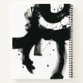 Je Initialen toevoegen | Onyx Gesture Notitieboek (Achterkant)