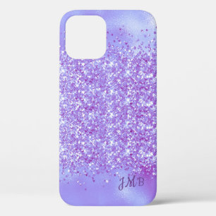 Je Initialen zuiveren glitter Case-Mate iPhone Case