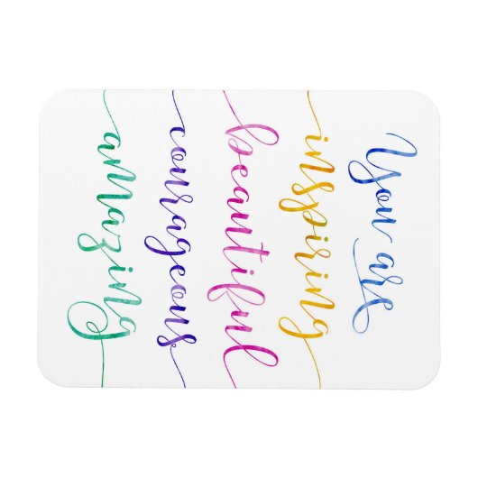 Je inspireert Magnet Magneet (Horizontaal)