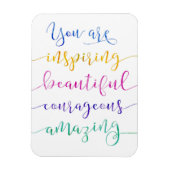 Je inspireert Magnet Magneet (Verticaal)