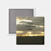 Je inspireert me magneet (Voorkant / Achterkant)