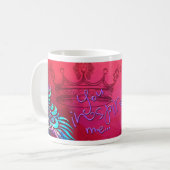 Je inspireert me mok - PINK (Voorkant links)