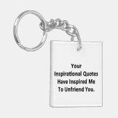 Je Inspirerende Citaten Sleutelhanger (Voorkant Links)