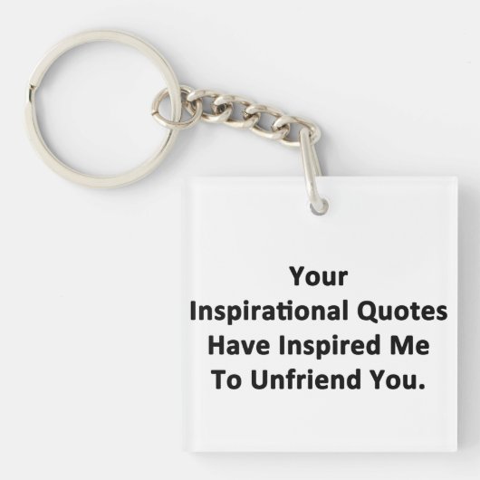 Je Inspirerende Citaten Sleutelhanger (Voorkant)