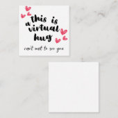 Je kaart ontbreekt notitiekaartje (Voorkant / Achterkant)