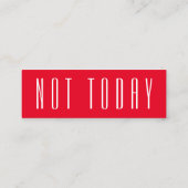 Je Kaarten voor aangepaste toestemming Mini Visitekaartje (Achterkant)