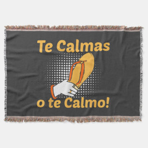 Je kalmeert of ik kalmeer je Spaanse Moeder Mexica Deken