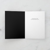 Je kan alles zwart wit afstuderen kaart (Binnen)