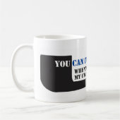 'Je kan de mok van mijn pijp van de roker nemen. (Links)