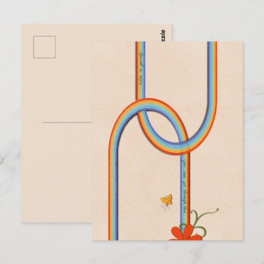 Je kan dit doorstaan briefkaart (Voorkant / Achterkant)