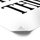 je kan harde dingen doen perfect poster (Hoek)