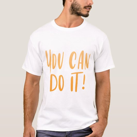 je KAN het doen T-shirt (Voorkant)