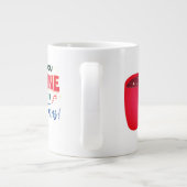 je kan het met kerst doen  grote koffiekop (Achterkant)