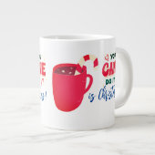 je kan het met kerst doen  grote koffiekop (Voorkant rechts)