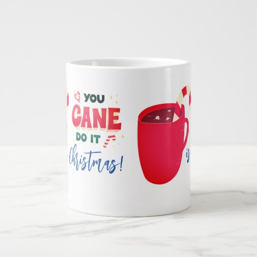 je kan het met kerst doen  grote koffiekop (Voorkant)