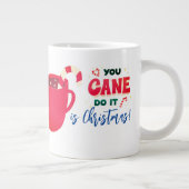 je kan het met kerst doen  grote koffiekop (Rechts)