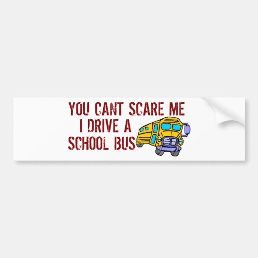 Je kan me niet schelen... bumpersticker (Voorkant)