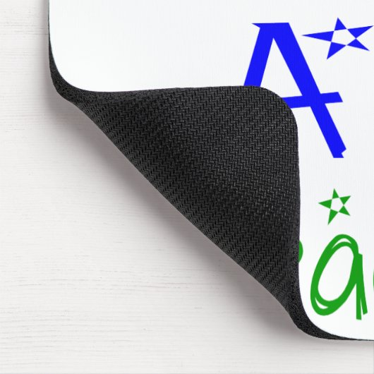 Je kan me niet schelen dat ik een kunstleraar ben muismat (Hoek)