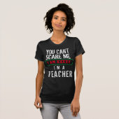 Je kan me niet schelen dat ik een leraar ben die d t-shirt (Voorkant volledig)