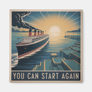Je kan opnieuw beginnen magneet