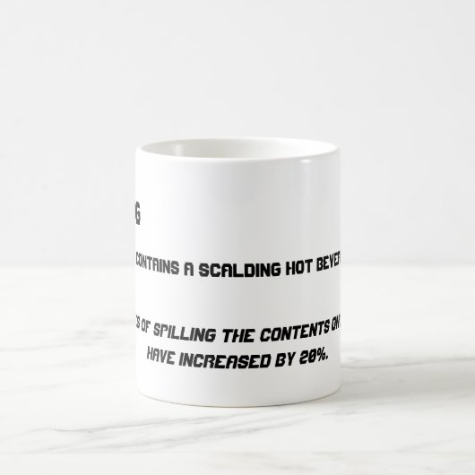 Je kansen op het morsen magische mok (Center)