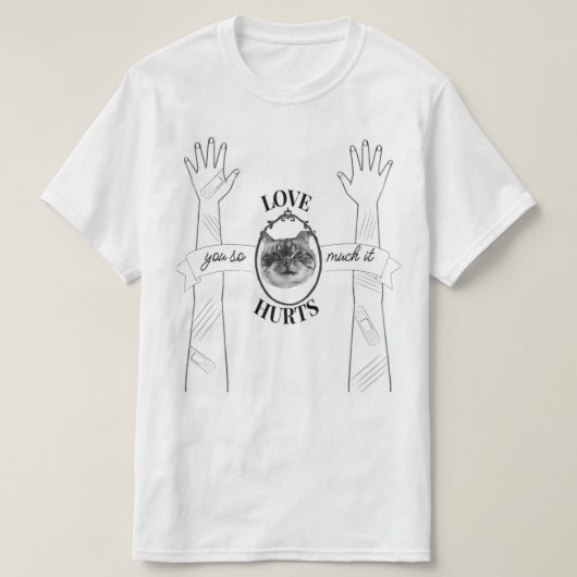 Je kat is boos op shirt (Design voorkant)