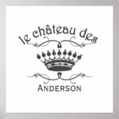 Je kat met kroon poster (Voorkant)