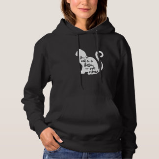 Je kat moet me nu meteen knuffelen T-Shirt Prem