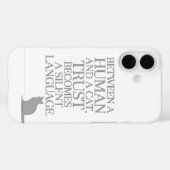 Je katachtige vriend Case-Mate iPhone case (Achterkant (horizontaal))