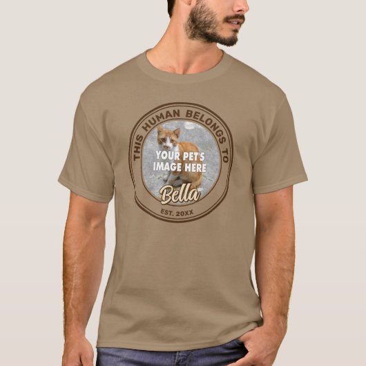 Je katfoto T-shirt (Voorkant)