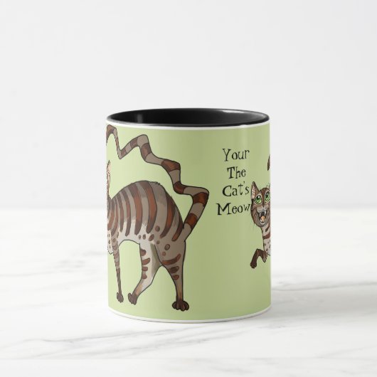 Je kat's Meow, mok (Midden)