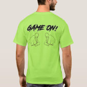 Je kent de boor...GAME ON! T-shirt (Achterkant)