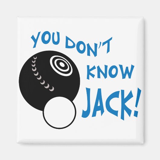 Je kent Jack niet Magneet (Voorkant)