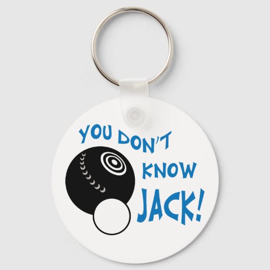 Je kent Jack niet Sleutelhanger (Voorkant)