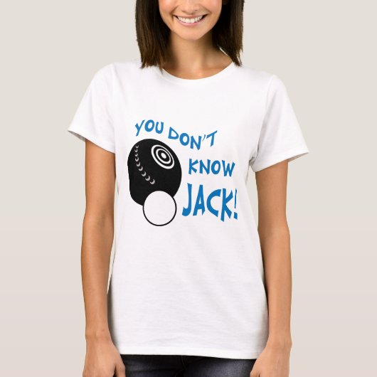 Je kent Jack niet T-shirt (Voorkant)