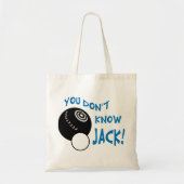 Je kent Jack niet Tote Bag (Voorkant)
